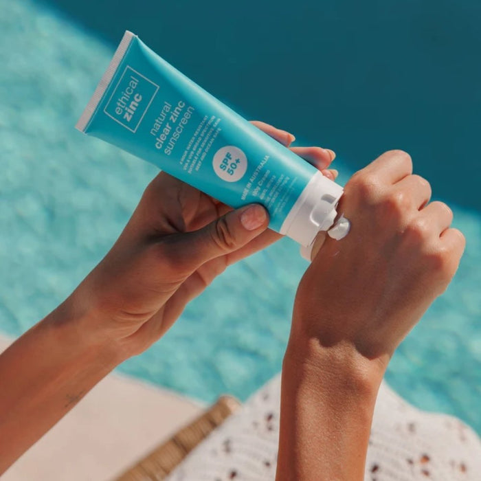 Ethical Zinc Natural Clear Zinc Sunscreen SPF50+ - Hello Charlie