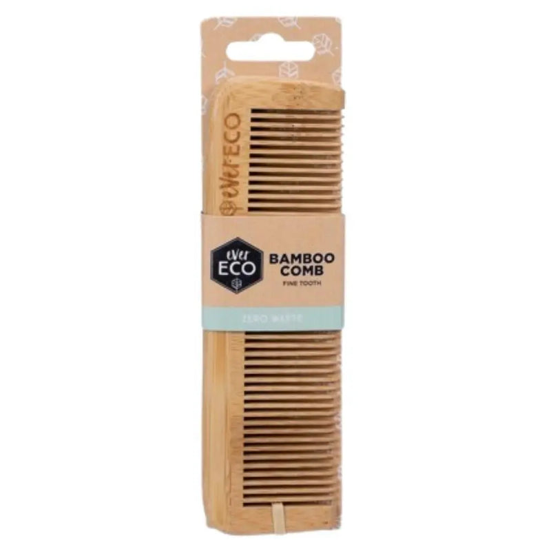 Ever Eco Bamboo Comb-Ever Eco-Fine Tooth-Hello Charlie