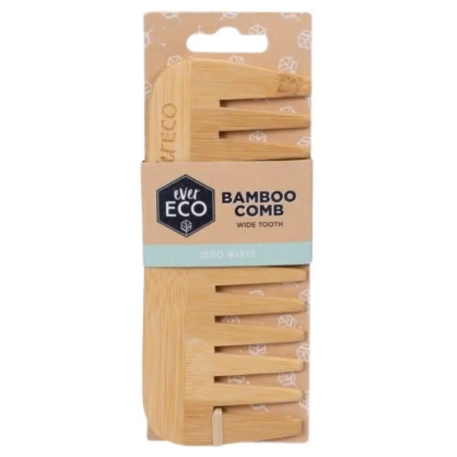 Ever Eco Bamboo Comb-Ever Eco-Wide Tooth-Hello Charlie