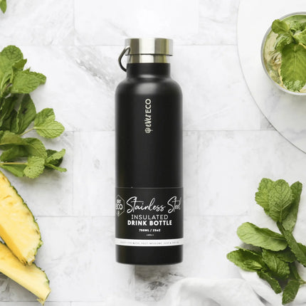 Ever Eco Insulated Bottle 750ml - Onyx-Ever Eco-Hello Charlie