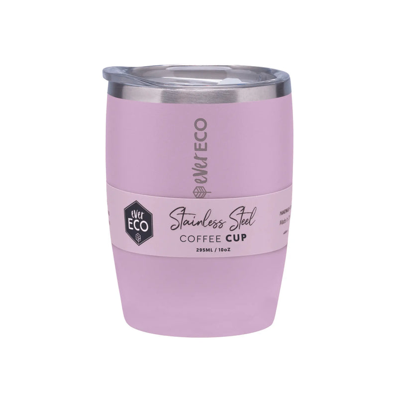 Ever Eco Insulated Coffee Cup - Byron Bay Lilac 295ml-Ever Eco-Hello Charlie