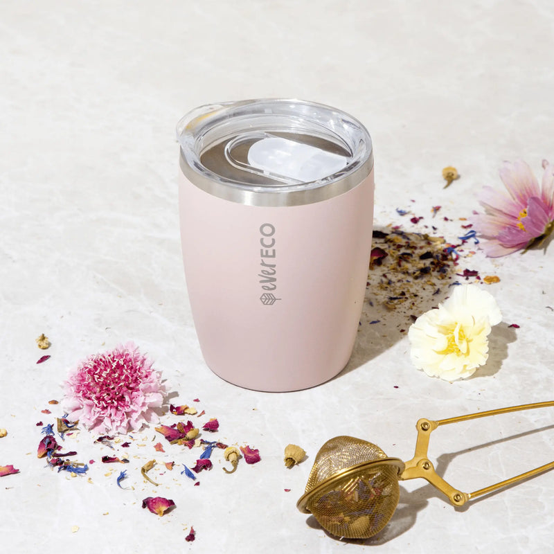 Ever Eco Insulated Coffee Cup - Rose-Ever Eco-Hello Charlie