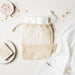 Ever Eco Muslin Facial Cloths with Cotton Wash Bag - Hello Charlie