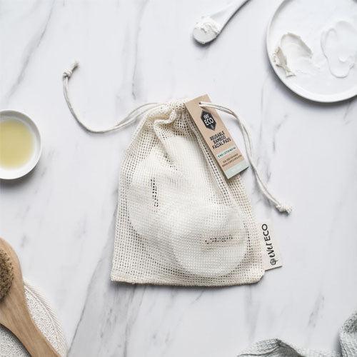 Ever Eco Reusable Bamboo Facial Pads With Cotton Wash Bag - Hello Charlie