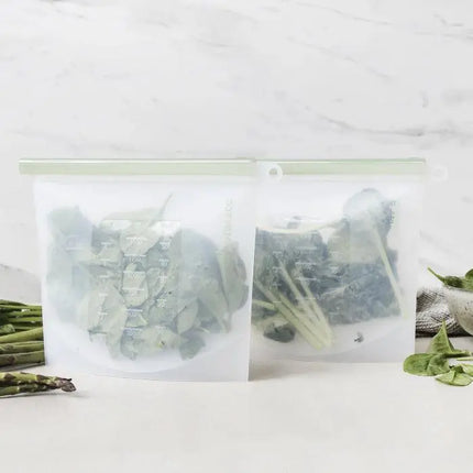 Ever Eco Reusable Silicone Food Pouches Set of 2 - 1.5L-Ever Eco-Hello Charlie