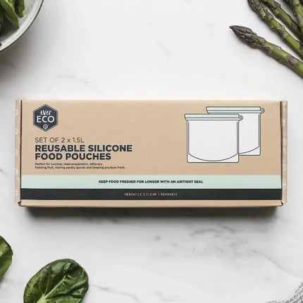 Ever Eco Reusable Silicone Food Pouches Set of 2 - 1.5L-Ever Eco-Hello Charlie