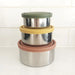 Ever Eco Stainless Steel Containers Autumn Collection - Set of 3 Nesting - Hello Charlie