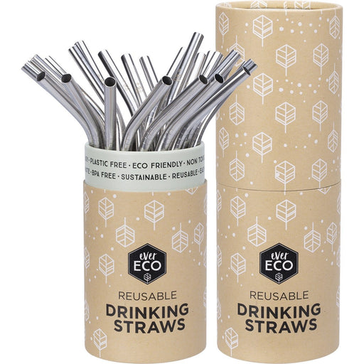 Ever Eco Stainless Steel Straw - Bent - Single - Hello Charlie