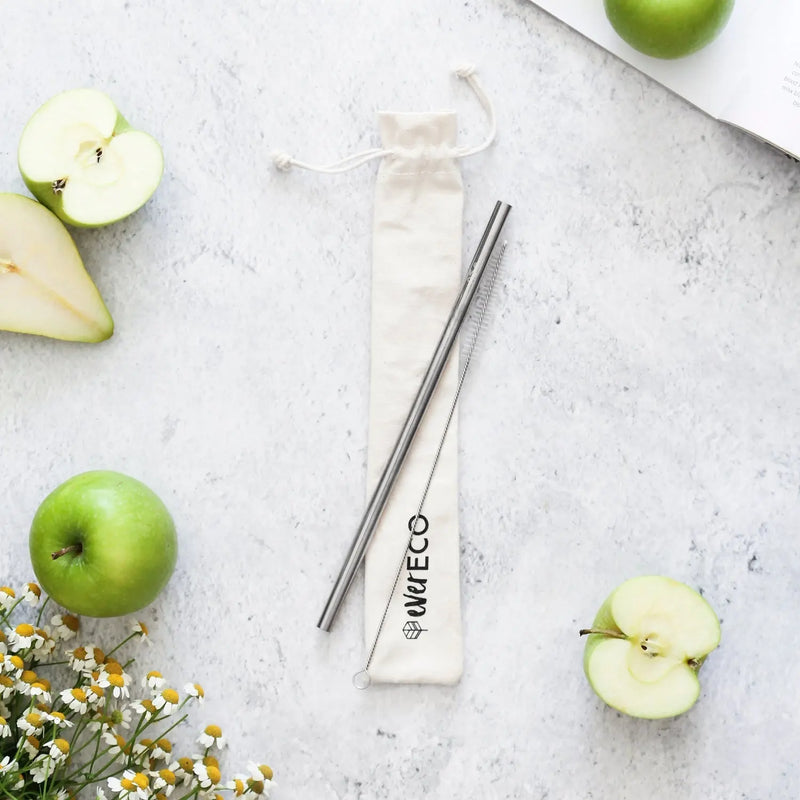 Ever Eco Stainless Steel Straw - On the Go Kit-Ever Eco-Stainless Steel-Hello Charlie
