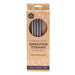 Ever Eco Stainless Steel Straw - Straight Smoothie Straws (Extra Wide) - Hello Charlie