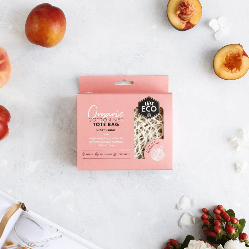 Ever Eco Tote Bag Cotton Net - Short Handle-Ever Eco-Hello Charlie