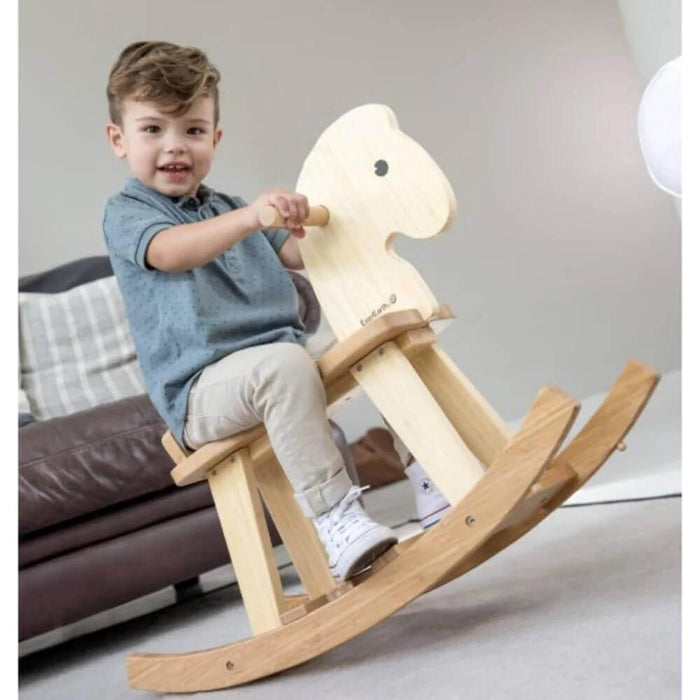 Everearth Bamboo Rocking Horse - Hello Charlie