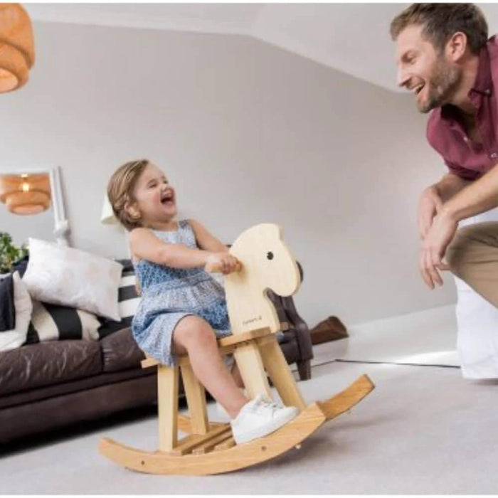 Everearth Bamboo Rocking Horse - Hello Charlie