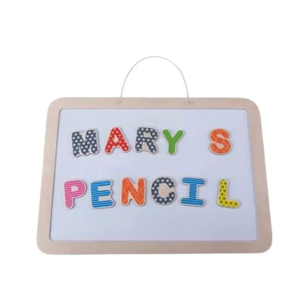 Everearth Magnetic Alphabet Puzzle & Drawing Board-Everearth-Hello Charlie