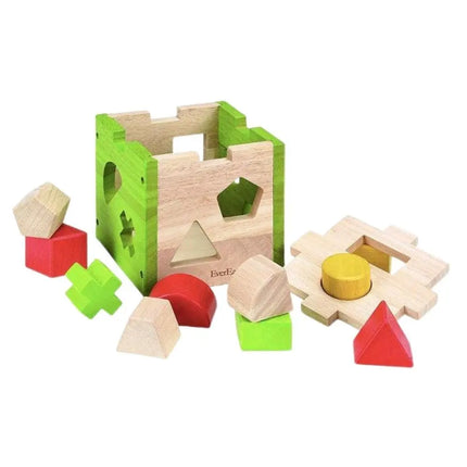 Everearth Shape Sorter Box-Everearth-Hello Charlie