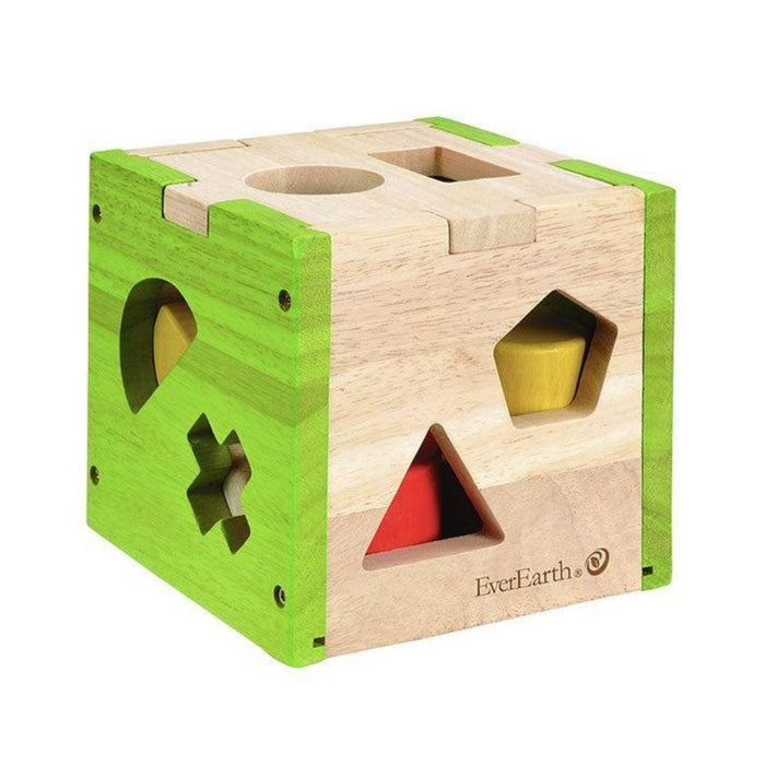 Everearth Shape Sorter Box-Everearth-Hello Charlie