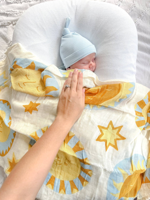 Organic Muslin Swaddle - Sunny Day (Limited Edition): Sunny Day