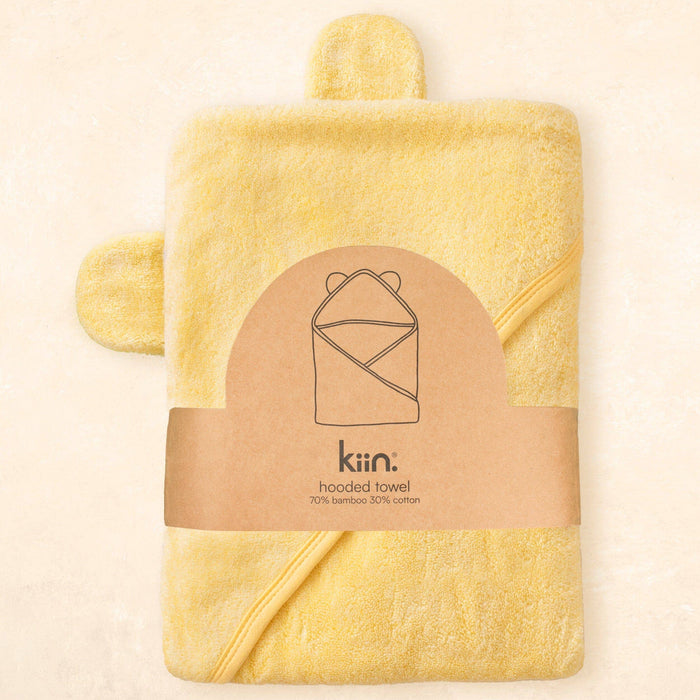 Hooded Towel: Oat