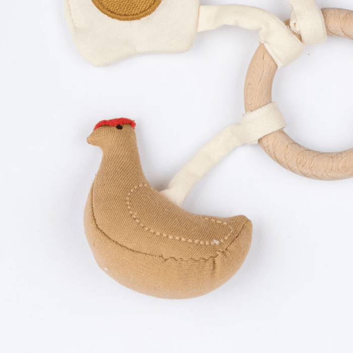 Fabelab Activity Rattle Toy - Chicken and Egg-Hello-Charlie