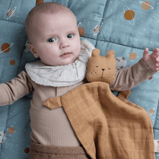 Fabelab Animal Cuddle Bunny Blankie - Wheat - Hello Charlie