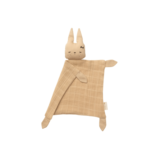 Fabelab Animal Cuddle Bunny Blankie - Wheat - Hello Charlie