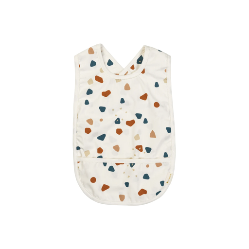 Fabelab Cross Back Organic Cotton Bib - Terrazzo-Hello-Charlie