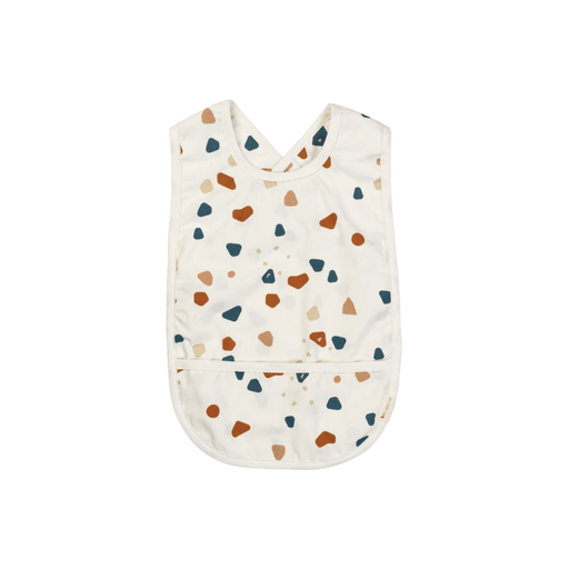 Fabelab Cross Back Organic Cotton Bib - Terrazzo - Hello Charlie