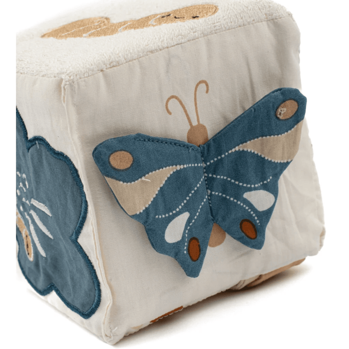 Fabelab Fabric Baby Activity Cube - Little Butterfly-Hello-Charlie