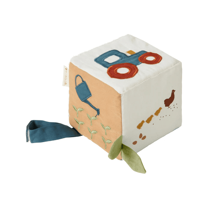 Fabelab Fabric Baby Activity Cube - My Little Farm-Fabelab-Hello Charlie