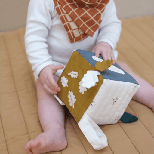 Fabelab Fabric Baby Activity Cube - Nature Adventures - Hello Charlie