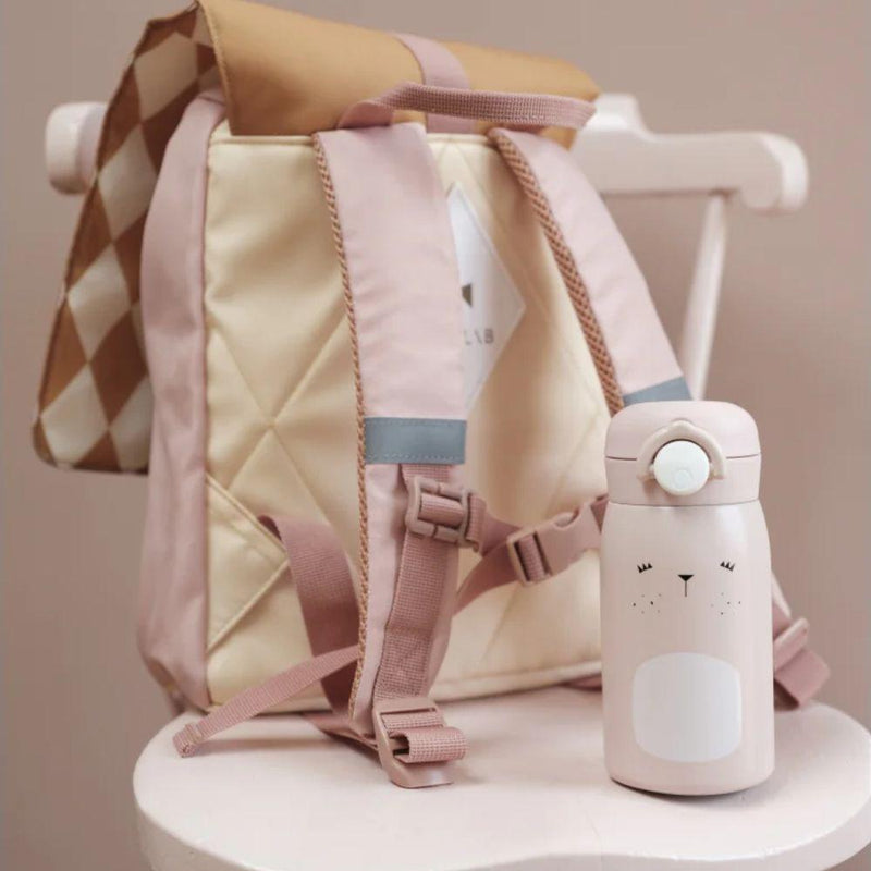 Fabelab Kids Water Bottle - Small-Fabelab-Bunny - Old Rose-Hello Charlie