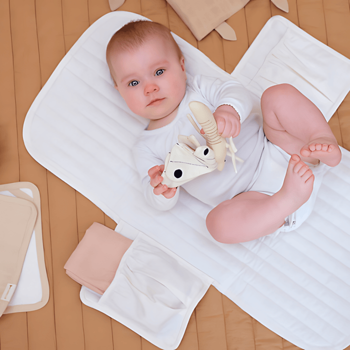 Fabelab Nappy Changing Mat - Wheat-Hello-Charlie