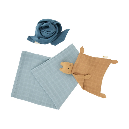 Fabelab Newborn Baby Gift Box - Cottage Blue Mix-Hello-Charlie