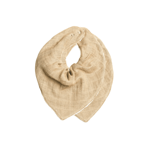 Fabelab Organic Cotton Bandana Bib - Wheat - 2 Pack - Hello Charlie