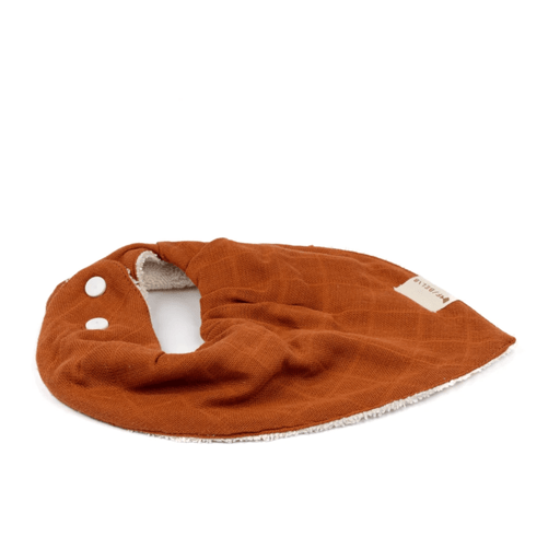 Fabelab Organic Cotton Bandana Bib - Wheat - 2 Pack - Hello Charlie