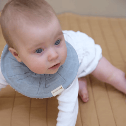 Fabelab Organic Cotton Ruffled Bib - 3 Pack-Fabelab-Galaxy-Hello Charlie