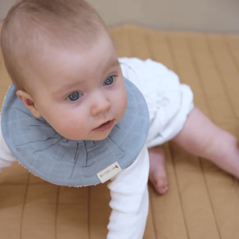 Fabelab Organic Cotton Ruffled Bib - 3 Pack-Fabelab-Galaxy-Hello Charlie