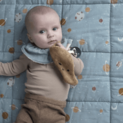 Fabelab Organic Cotton Ruffled Bib - 3 Pack-Fabelab-Galaxy-Hello Charlie