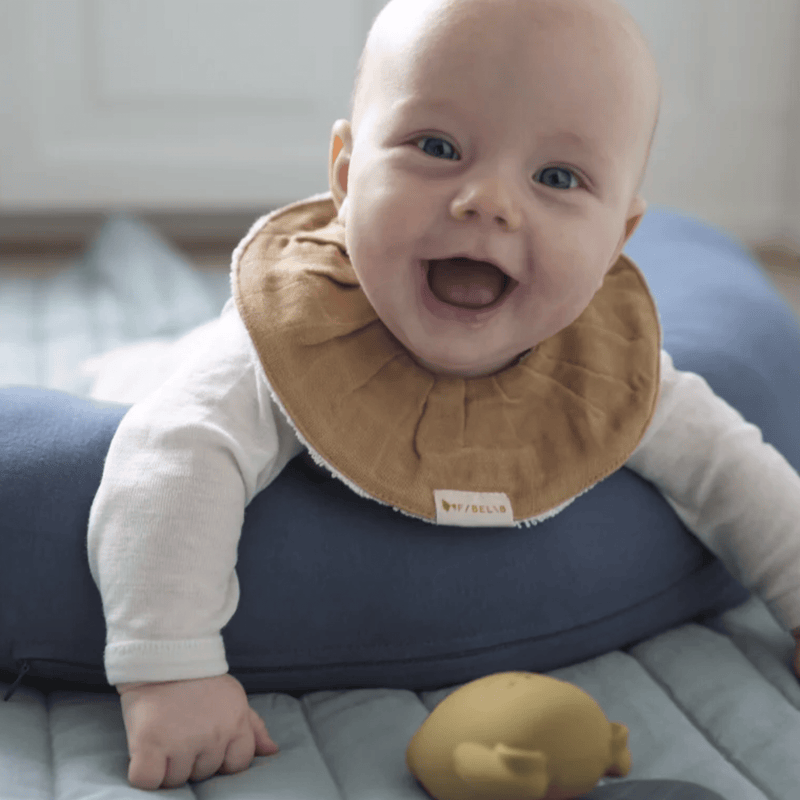 Fabelab Organic Cotton Ruffled Bib - 3 Pack-Fabelab-Galaxy-Hello Charlie