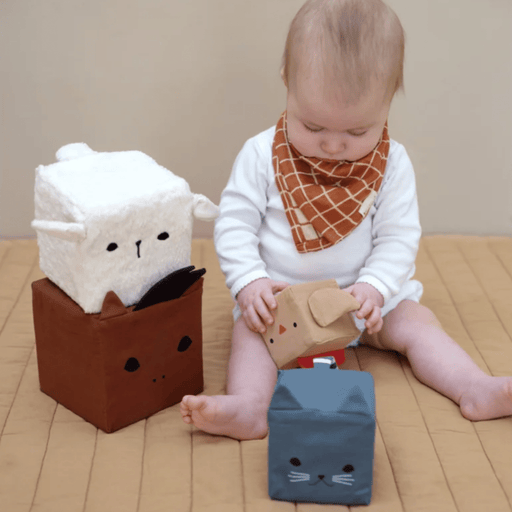 Fabelab Soft Baby Blocks - Farm Animals - Hello Charlie