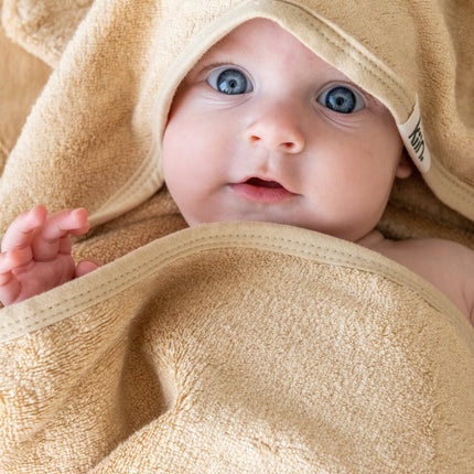 Kiin Baby Hooded Towel: Caramel
