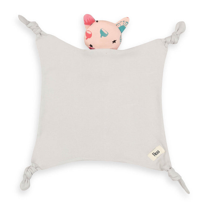 Kippins Organic Cotton Baby Comforter - Floss