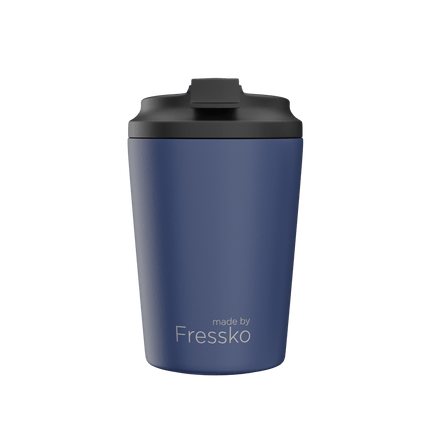 Fressko Bino Ceramic Reusable Coffee Cup – 8oz/227ml-made by Freesko-Denim-Hello Charlie