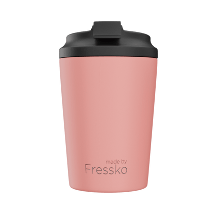 Fressko Camino Ceramic Reusable Coffee Cup – 12oz/340ml-made by Freesko-Peachy-Hello Charlie