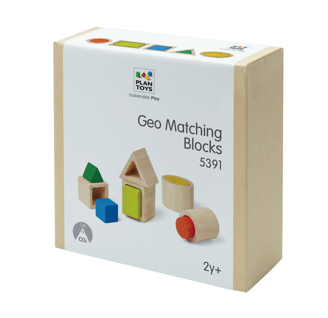PlanToys Geo Matching Boxes
