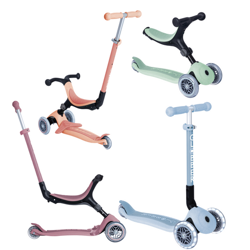 Globber Ecologic Go Up Foldable Plus Convertible Toddler Scooter-Hello-Charlie