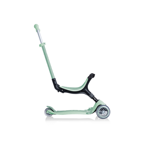 Globber Ecologic Go Up Foldable Plus Convertible Toddler Scooter-Pistachio-Hello-Charlie