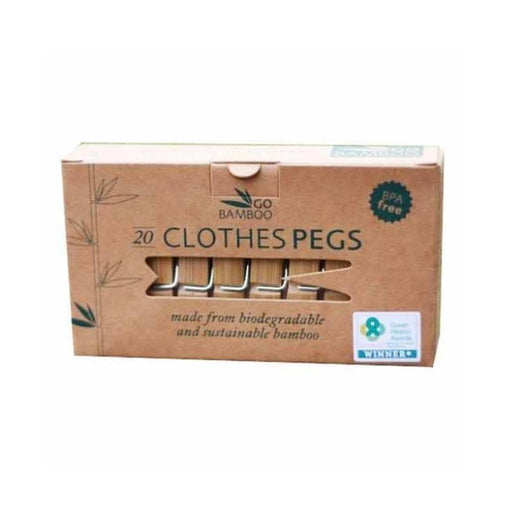 Go Bamboo Clothes Pegs - Hello Charlie