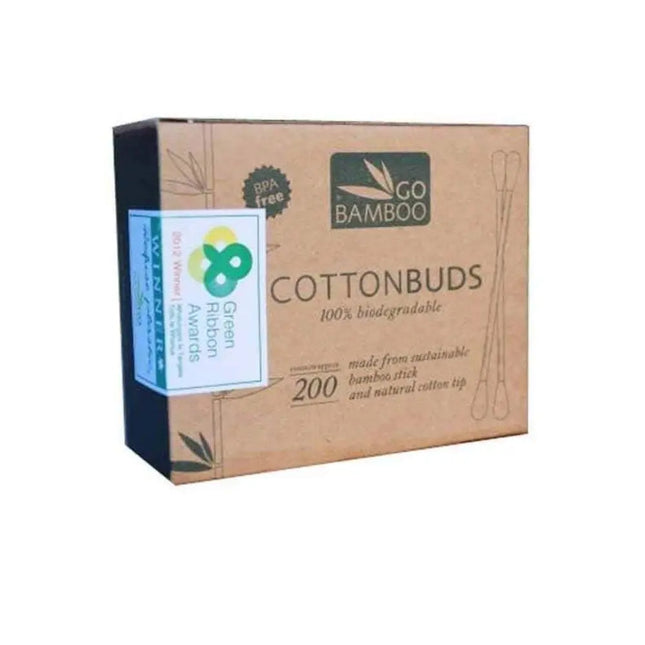 Go Bamboo Cotton Buds-Go Bamboo-Hello Charlie