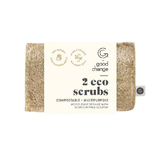 Good Change Store Eco Dish Sponge & Scrub - 2 pack - Hello Charlie